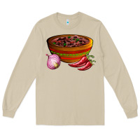 Mushroom chilli con carne Long Sleeve Tee - AdoDesignShop