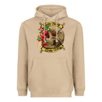 Mushroom Sorta merry sorta scary skull Heavyweight Hoodie - NancyCooperArtShop