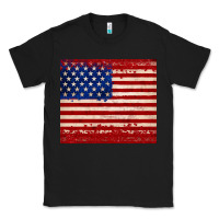 Black american flag tumbler Classic Tee - JahusDesignShop