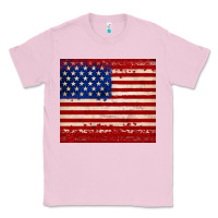 Bubblegum Pink american flag tumbler Classic Tee - JahusDesignShop