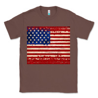 Chestnut american flag tumbler Classic Tee - JahusDesignShop