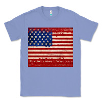 Colony Blue american flag tumbler Classic Tee - JahusDesignShop