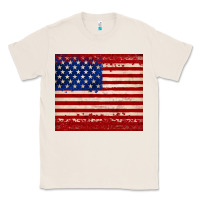 Natural american flag tumbler Classic Tee - JahusDesignShop