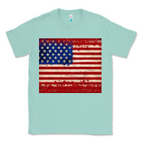 Seafoam american flag tumbler Classic Tee - JahusDesignShop