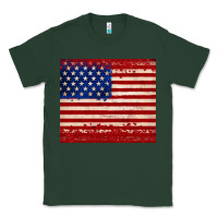 Sports Green american flag tumbler Classic Tee - JahusDesignShop