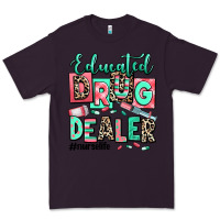 Plum educated drug dealer nurse life Premium Tee - RanaPortraitStore
