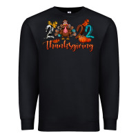 Black 2022 thanksgiving bbs Premium Sweatshirt - BundleAndBundleShop