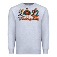 Heather Grey 2022 thanksgiving bbs Premium Sweatshirt - BundleAndBundleShop