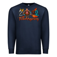 Navy 2022 thanksgiving bbs Premium Sweatshirt - BundleAndBundleShop