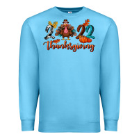 Ocean Blue 2022 thanksgiving bbs Premium Sweatshirt - BundleAndBundleShop