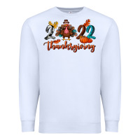 White 2022 thanksgiving bbs Premium Sweatshirt - BundleAndBundleShop