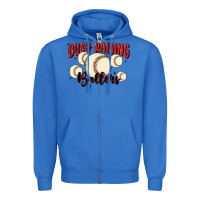 True Royal busy raising ballers Zipper Hoodie - MaliasSmallBusiness