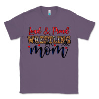 Lavender loud and proud wrestling mom Classic Tee - LillyAllenDesigns