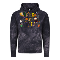 Cloud Black trick or treat Vintage Hoodie - CowhideDigitalArt