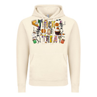 Vintage Artic trick or treat Vintage Hoodie - CowhideDigitalArt
