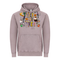 Vintage Zinc trick or treat Vintage Hoodie - CowhideDigitalArt