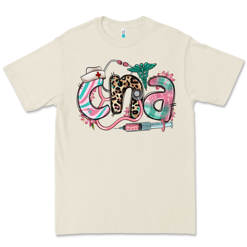 Floral Cna Certified Nursing Assistant Premium Tee by RanaPortraitStore | Teevron