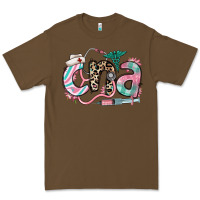 Cacao floral cna certified nursing assistant Premium Tee - RanaPortraitStore