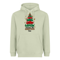 Matcha crocin around the christmas tree Heavyweight Hoodie - MaliasSmallBusiness