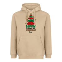 Mushroom crocin around the christmas tree Heavyweight Hoodie - MaliasSmallBusiness