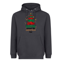 Smoke crocin around the christmas tree Heavyweight Hoodie - MaliasSmallBusiness