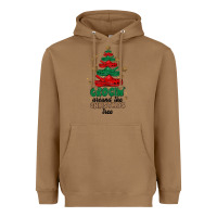 Toasted Coconut crocin around the christmas tree Heavyweight Hoodie - MaliasSmallBusiness