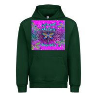 Forest Green just a girl who loves dragonfiles Urban Hoodie - TumblerDesignByShophia