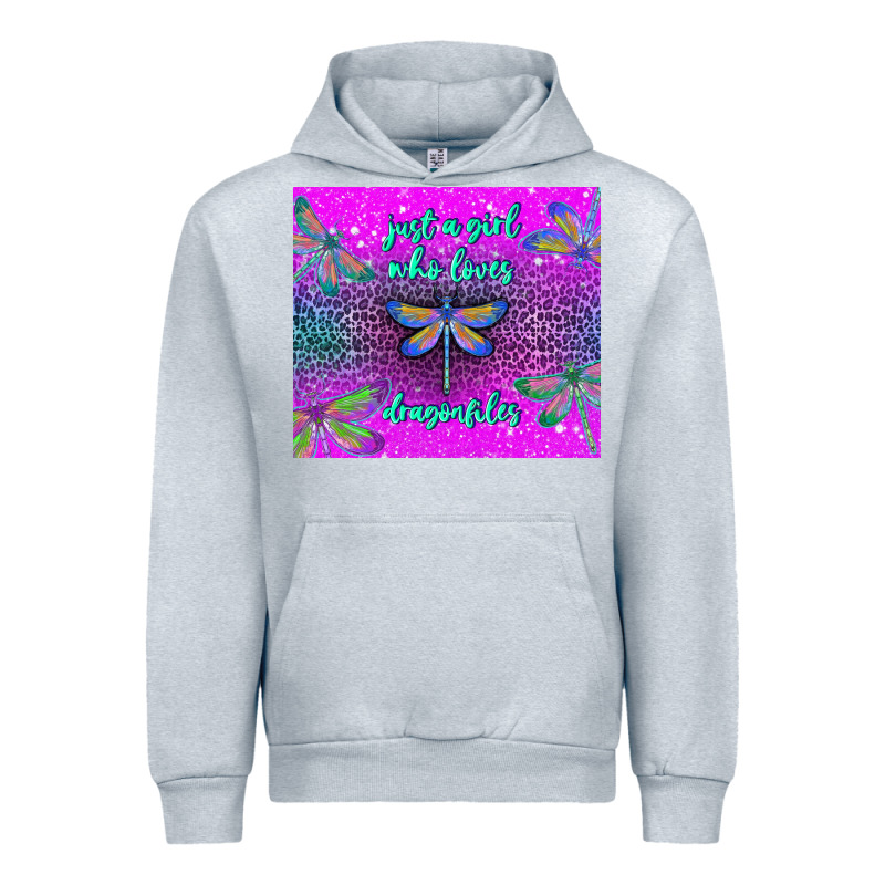 Just A Girl Who Loves Dragonfiles Urban Hoodie by TumblerDesignByShophia | Teevron