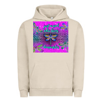 Pigment French Oak just a girl who loves dragonfiles Urban Hoodie - TumblerDesignByShophia
