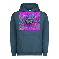 Pigment Midnight Navy just a girl who loves dragonfiles Urban Hoodie - TumblerDesignByShophia