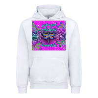 White just a girl who loves dragonfiles Urban Hoodie - TumblerDesignByShophia