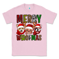 Bubblegum Pink merry woofmas dogs Classic Tee - Jasminsmagicworld