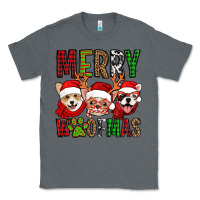 Charcoal Heather merry woofmas dogs Classic Tee - Jasminsmagicworld