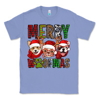 Colony Blue merry woofmas dogs Classic Tee - Jasminsmagicworld