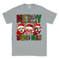 Heather Grey merry woofmas dogs Classic Tee - Jasminsmagicworld