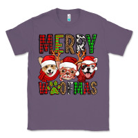 Lavender merry woofmas dogs Classic Tee - Jasminsmagicworld