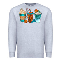 Heather Grey basketball coffee cups bbs Premium Sweatshirt - BundleAndBundleShop