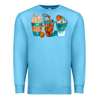 Ocean Blue basketball coffee cups bbs Premium Sweatshirt - BundleAndBundleShop