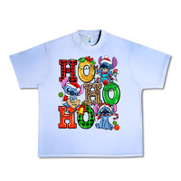 Grape Ice ho ho ho stitch Urban Heavy Tee - AdoDesignShop