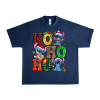 Navy ho ho ho stitch Urban Heavy Tee - AdoDesignShop