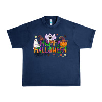 Navy happy halloween Urban Heavy Tee - AdoDesignShop