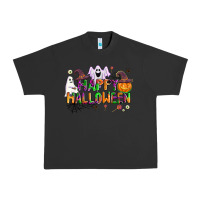 Pigment Black happy halloween Urban Heavy Tee - AdoDesignShop