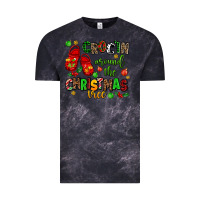 Cloud Black Croc'in around the christmas tree Vintage Tee - AdoDesignShop
