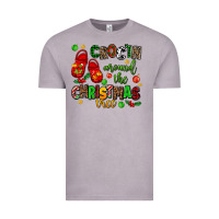 Vintage Zinc Croc'in around the christmas tree Vintage Tee - AdoDesignShop