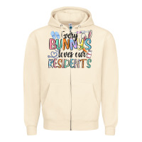 Sandshell every bunny loves our residents Zipper Hoodie - MaliasSmallBusiness