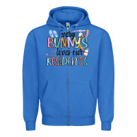 True Royal every bunny loves our residents Zipper Hoodie - MaliasSmallBusiness
