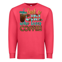 Cardinal just a girl who loves coffee Premium Sweatshirt - BundleAndBundleShop