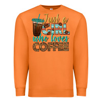 Carrot just a girl who loves coffee Premium Sweatshirt - BundleAndBundleShop