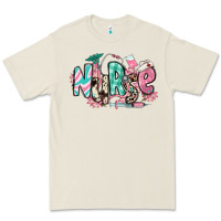 Bone floral nurse Premium Tee - RanaPortraitStore