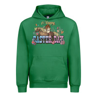 Emerald Happy Easter Day rodeo Urban Hoodie - HowdyJamesFarm
